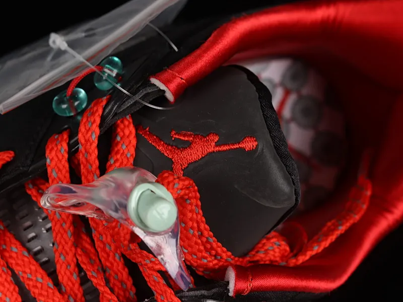 All categories Air Jordan Jordan series basketball shoes Air Jordan 5 G version Clot x Air Jordan 5 Retro Low "CNY" AJ5 Jordan 5 Chinese New Year Black Red Silk Jade Luminous Tear DM4640-036